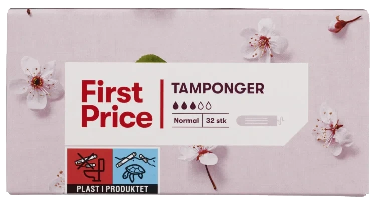 Tamponger 32stk First Price