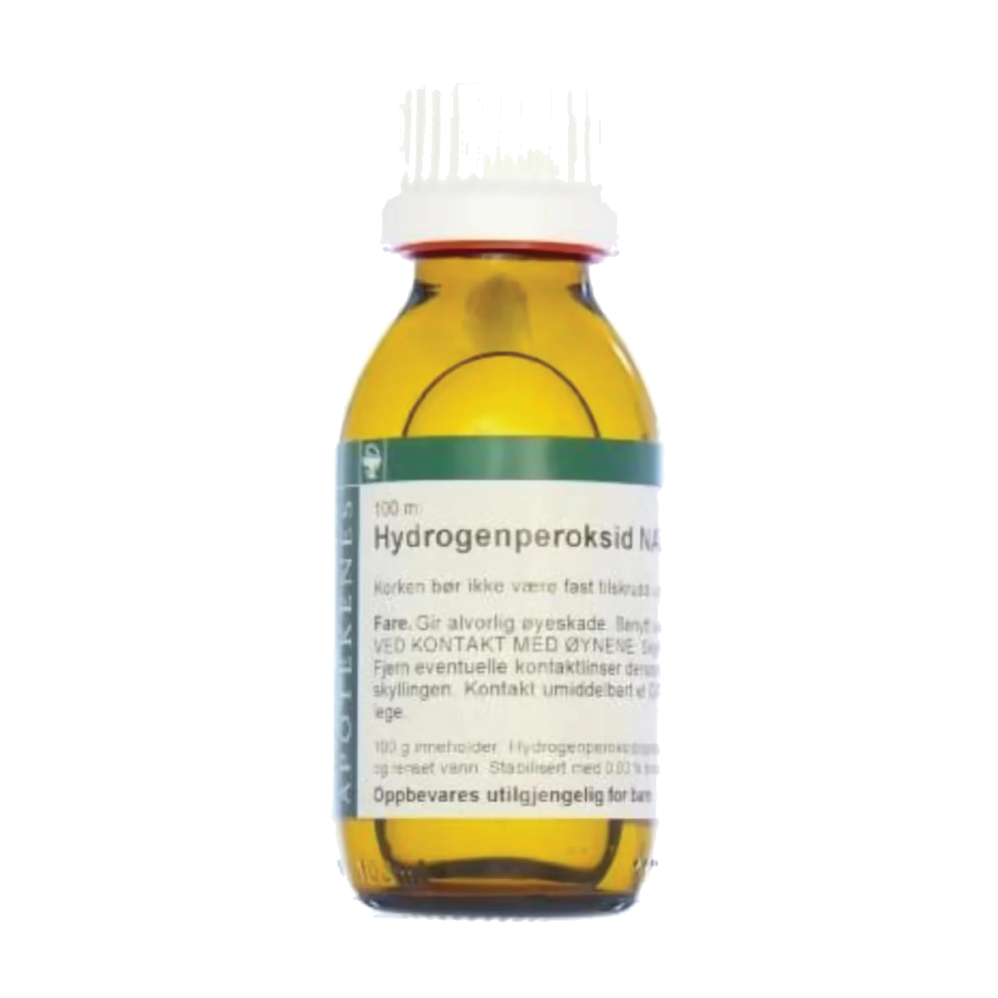 NAF Hydrogenperoksid 6 % oppløsning, 100 ml