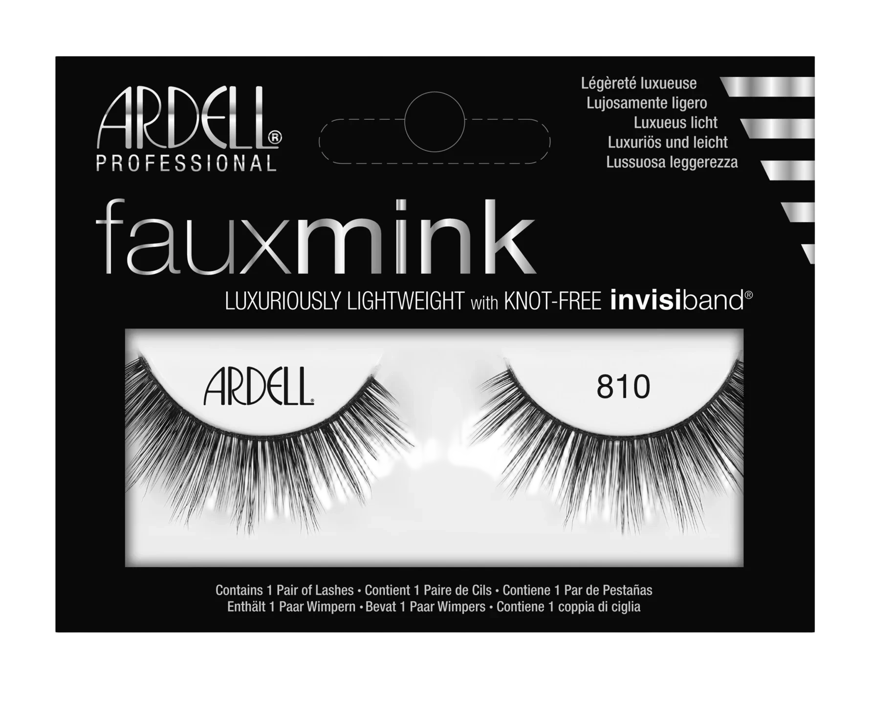 Ardell Faux Mink False Lashes 810 Black