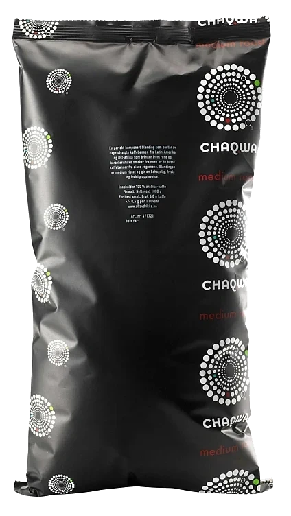 Chaqwa medium roast filtermalt   7x1kg