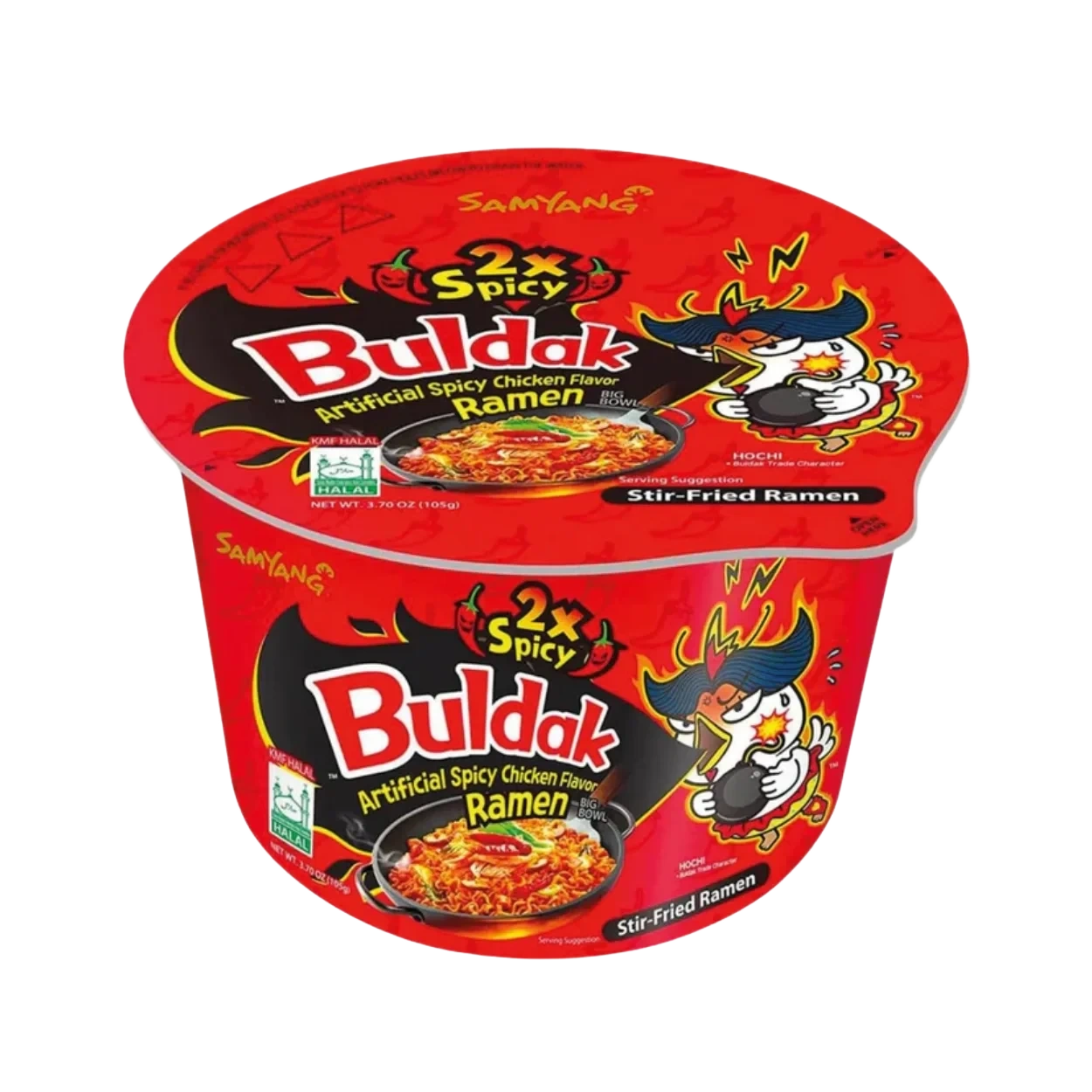Hot Chicken Ramen 2xspicy Bowl 105g Samyang