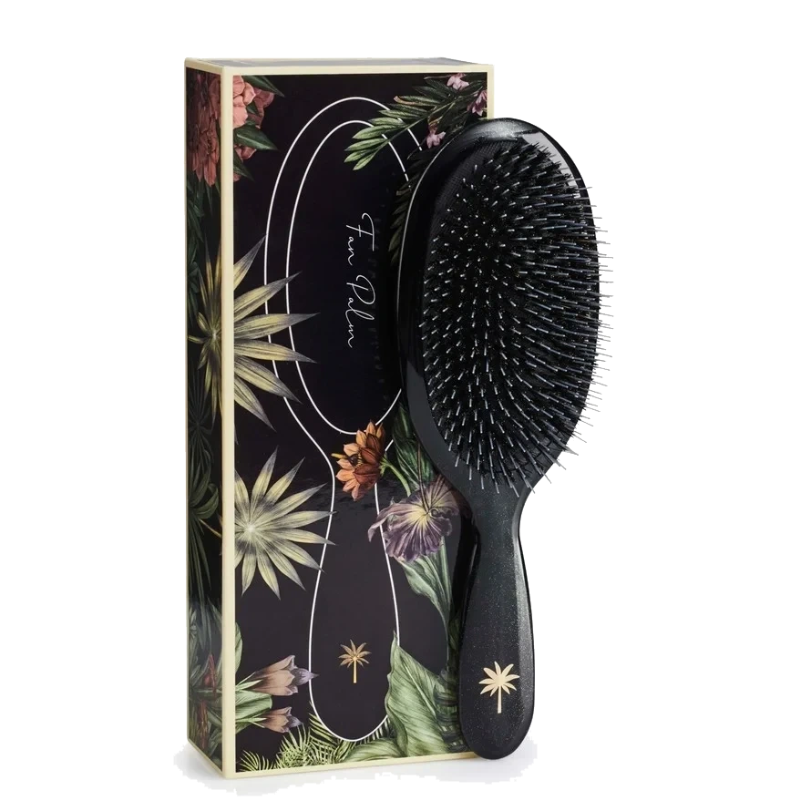 Fan Palm Boar- & Nylon Brush Stardust Large