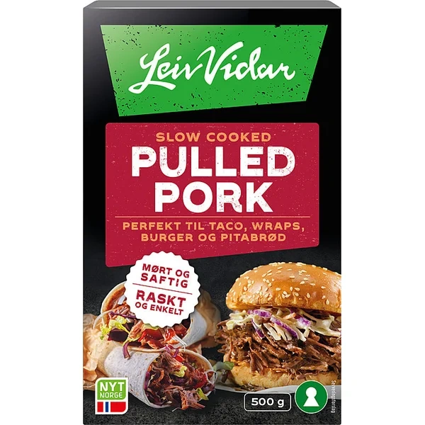 Pulled Pork 500g Leiv Vidar
