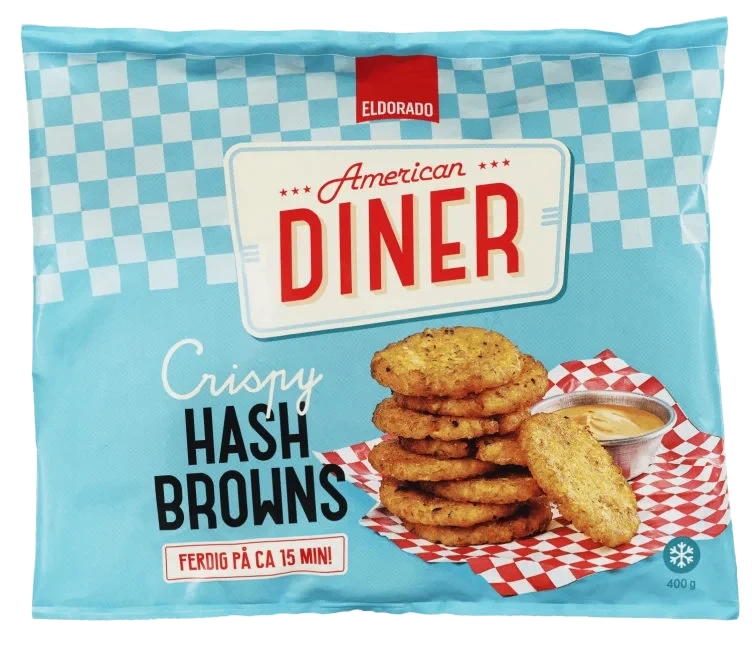 Eldorado Hash Browns American Diner 400g Eldorado