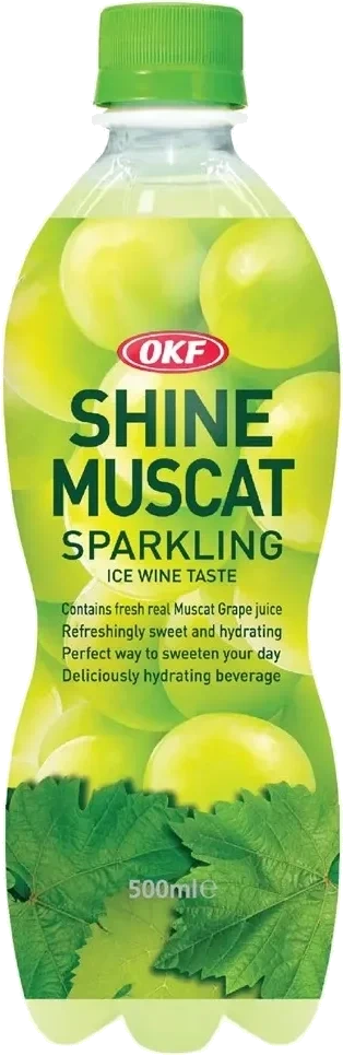 OKF Fruit Sparkling Shine Muscat 500ml