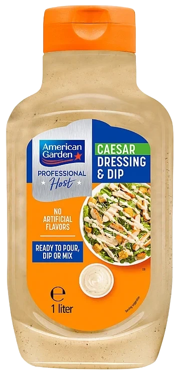 American Garden Creamy Caesar Dressing 1l