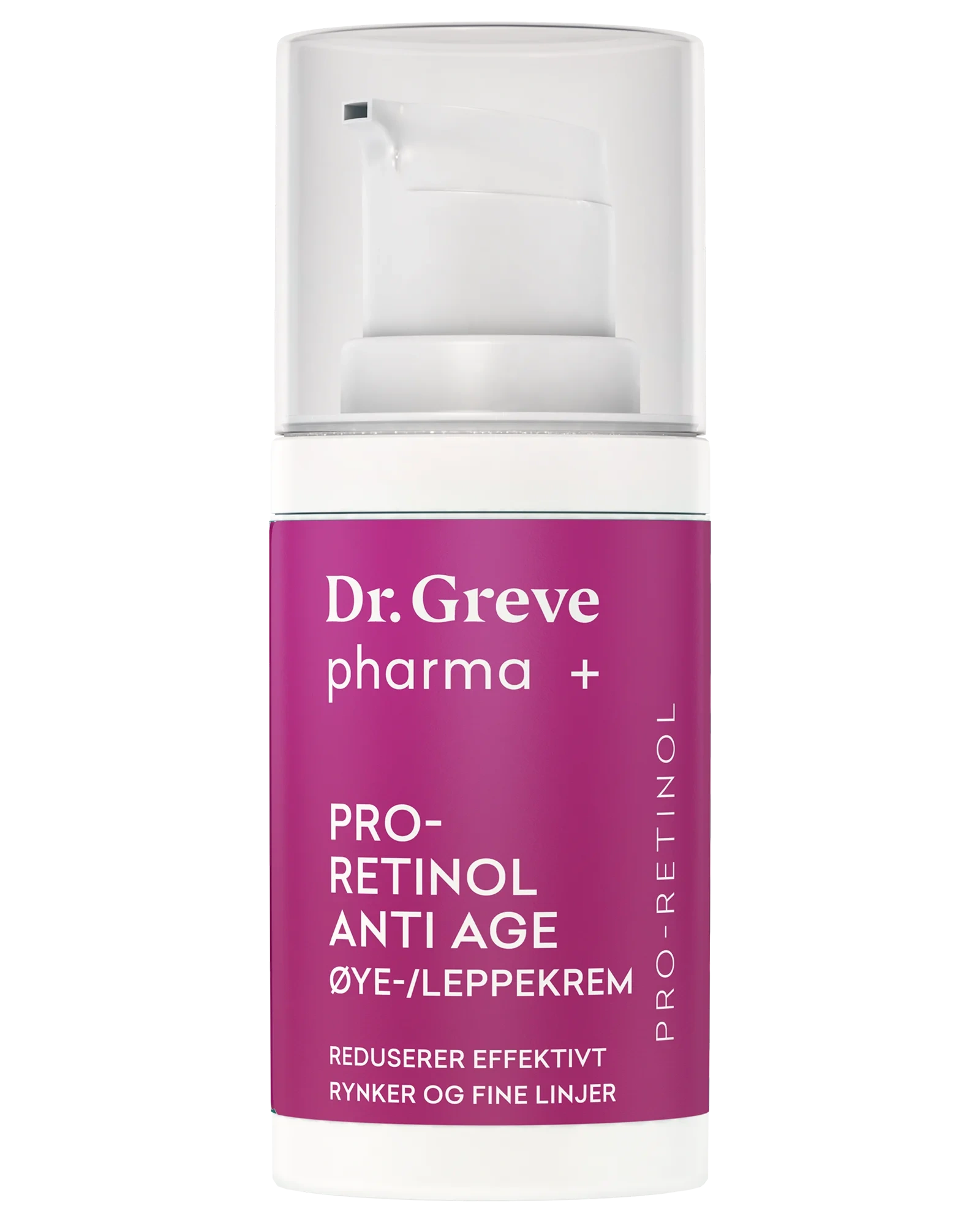 Dr. Greve Pharma Pro-Retinol Anti Age Øye-/Leppekrem, 15 ml