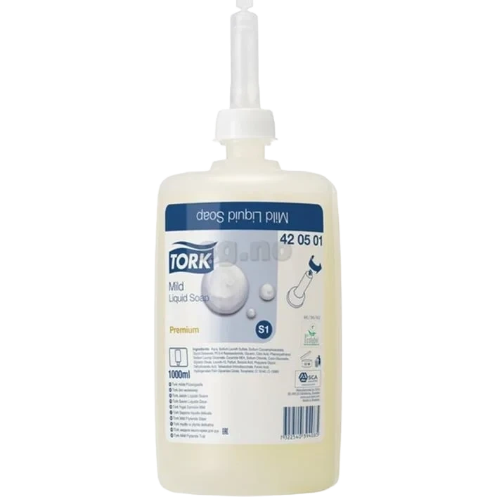 Tork Mild Flytende Såpe (S1) 1l
