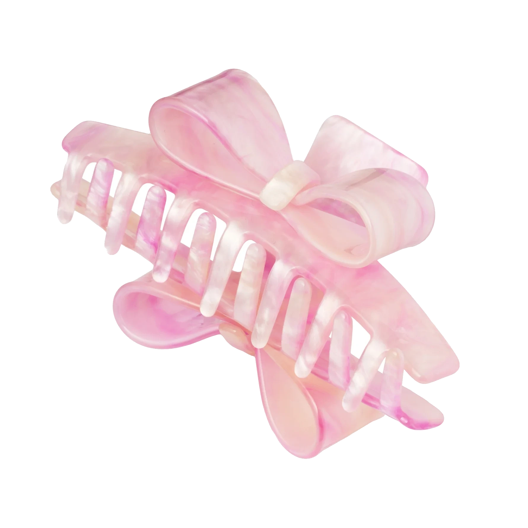 KICKS Beauty Bow Claw Clip Pink