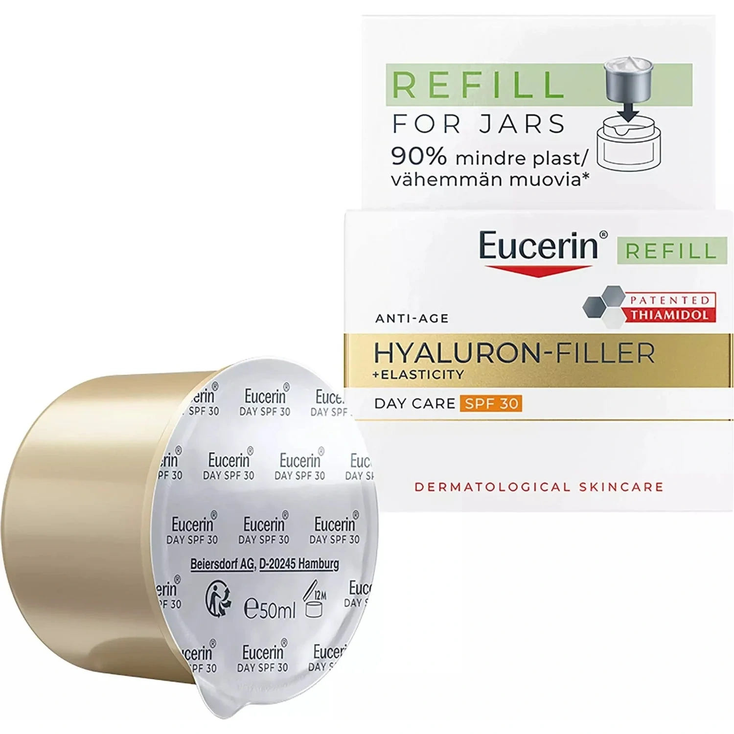 Eucerin Hyaluron-Filler + Elasticity Day Cream SPF30 Refill