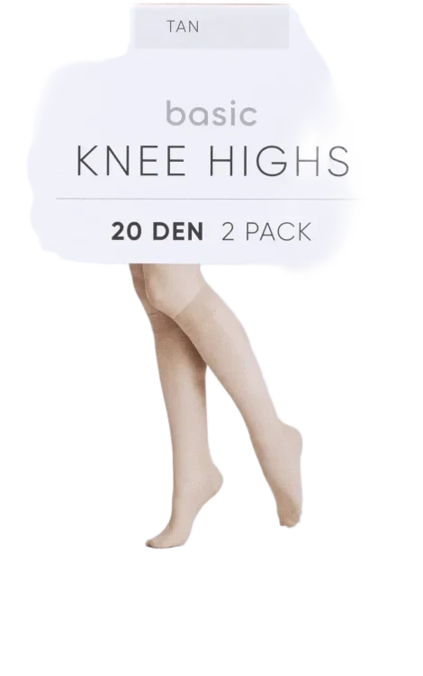 Knee Highs X2 Natural Tan La Mote