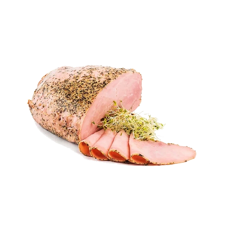 Peppeskinke løvskåret premium 300g   kg