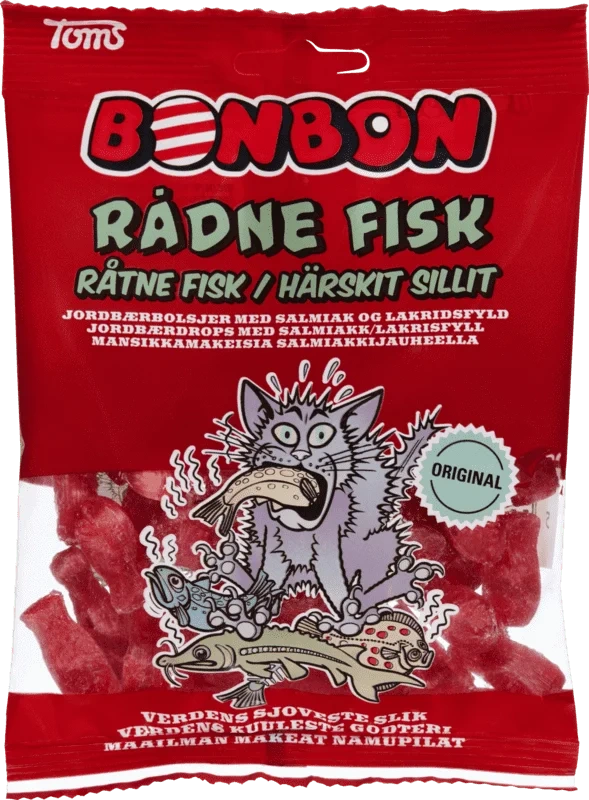 Bon Bon Rådne Fisk 125g