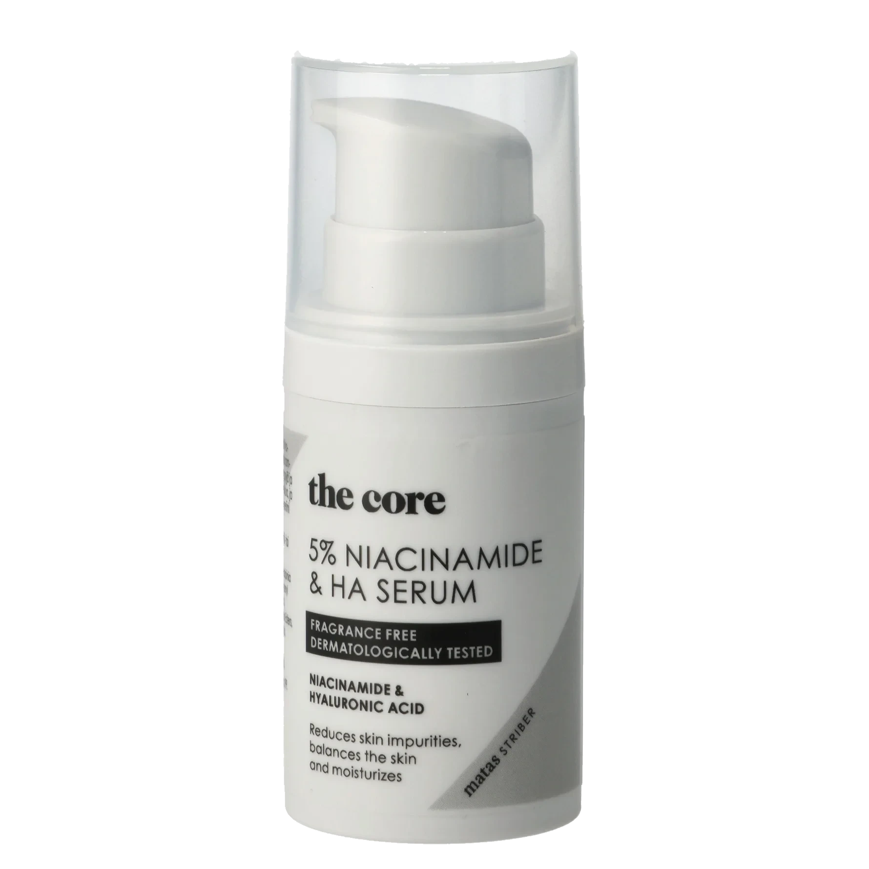 Matas Striber The Core Niacinamide 5% & HA Serum 30 ml