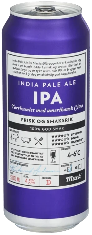Mack Ipa 4,5% 0,5l boks