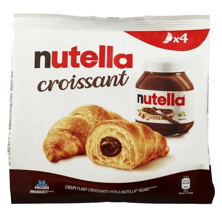 Nutella Croissant 4pk 340g