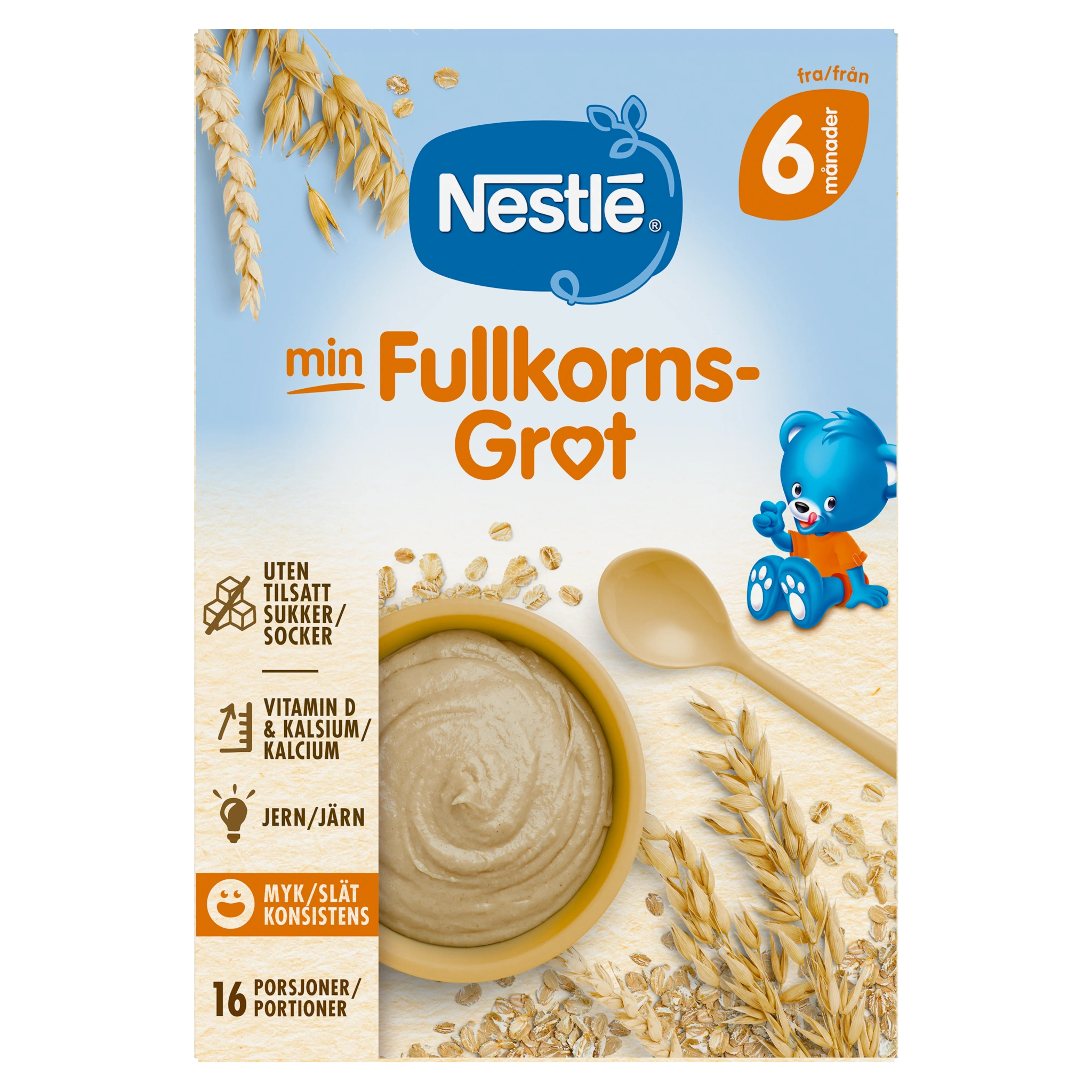 Min Fullkornsgröt 6 månader