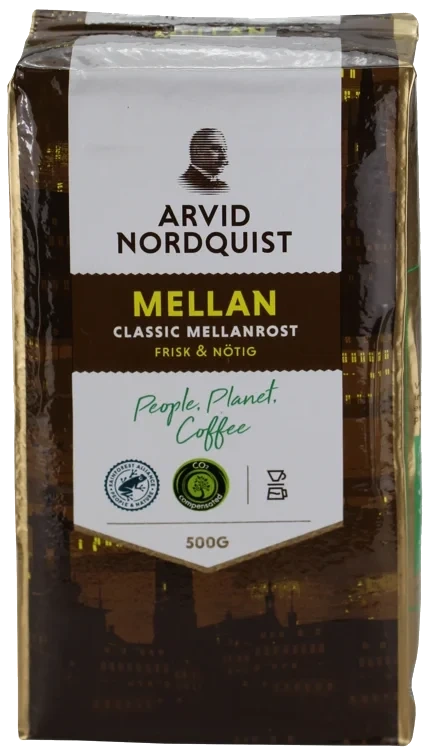 Kaffe mellan filtermalt   500g