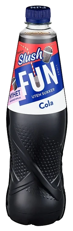 Fun light slush cola  0,8l