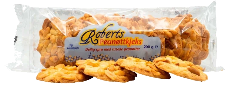 Peanøttkjeks 200g Roberts