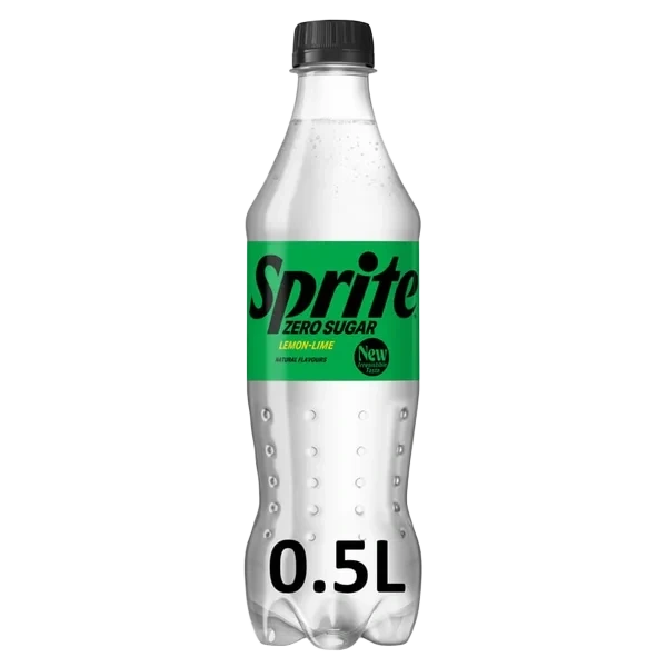 Sprite Zero 0,5l flaske