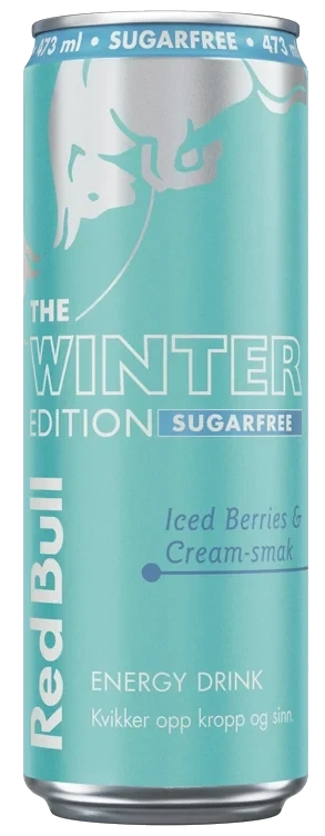 RED BULL Winter edition sukkerfri 473ml bx