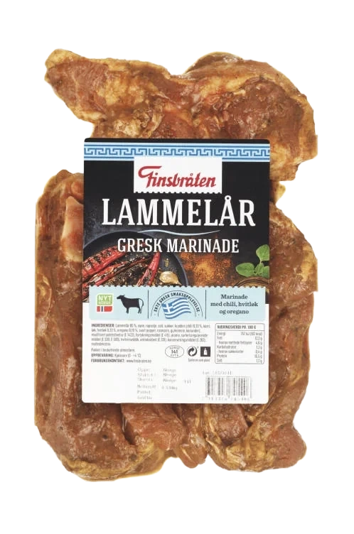 Lammelår Gresk 400g Finsbråten
