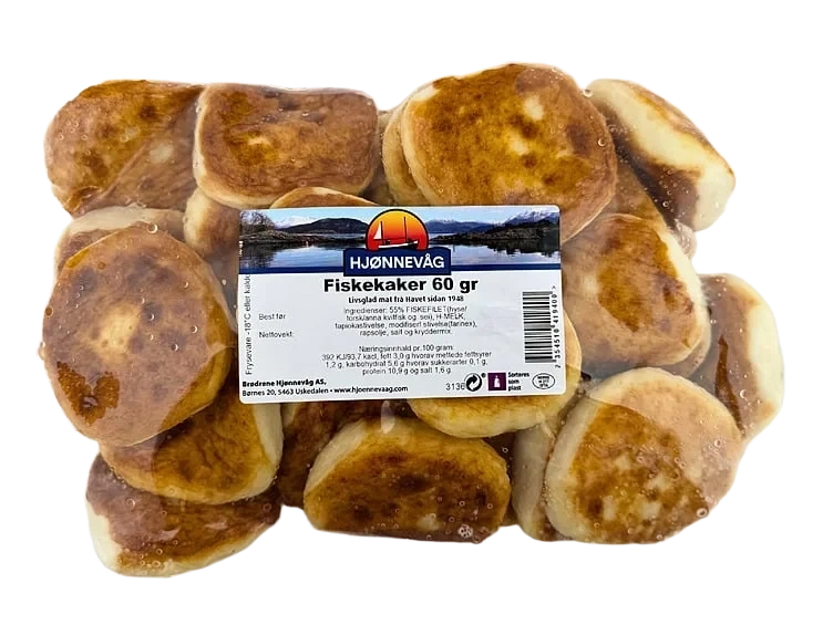 Fiskekaker 60 Gr Hjønnevåg