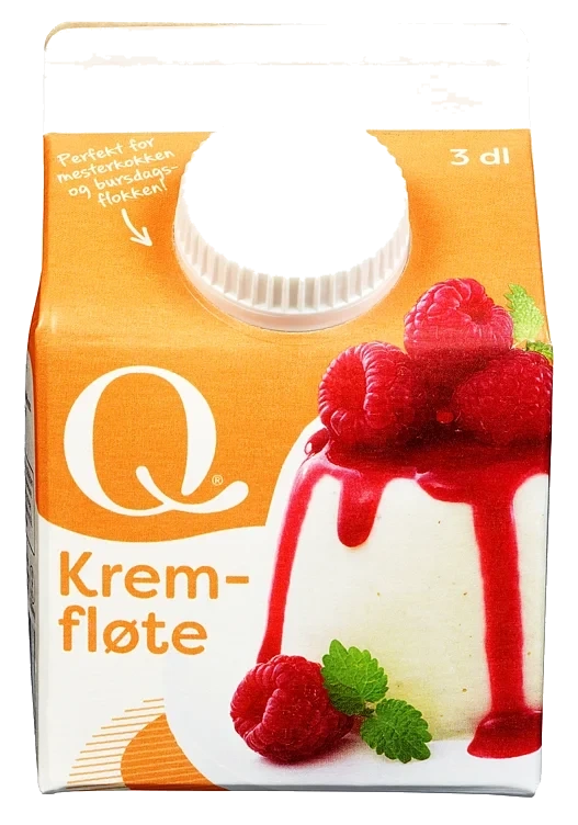 Q kremfløte beger  0,3l