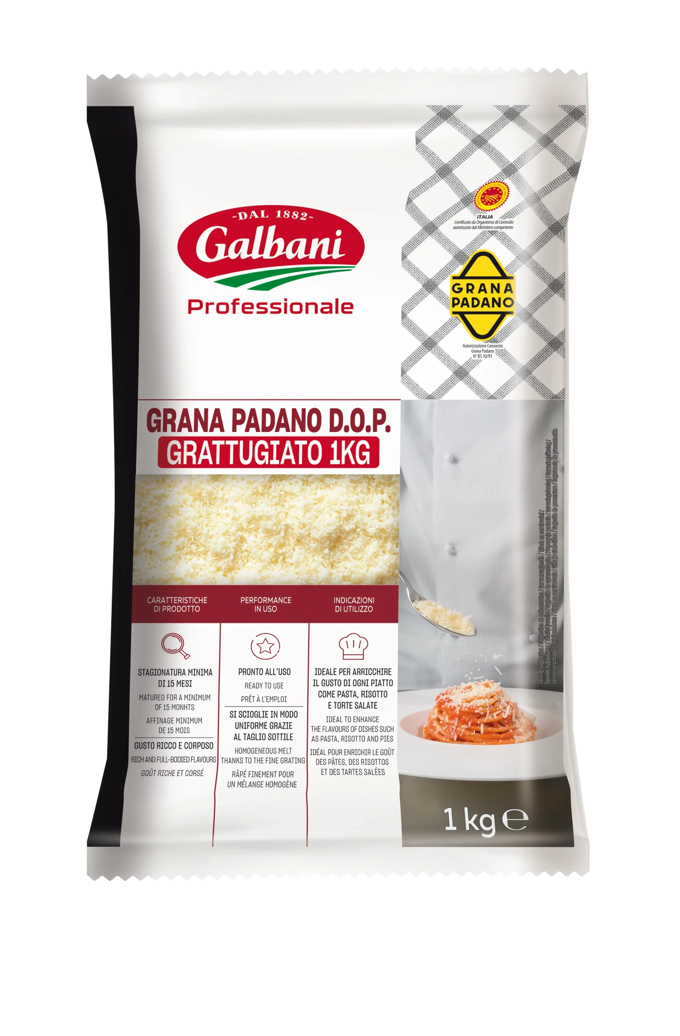 Grana Padano Färskriven