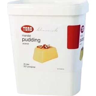 Mandelpudding Usukret Klassisk Toro