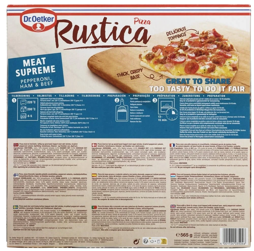 Dr. Oetker Rustica Meat Supreme