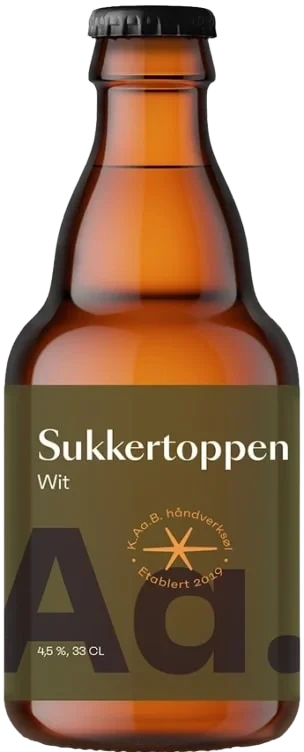 Sukkertoppen Wit 0,33l Fl Kaab Bryggeri