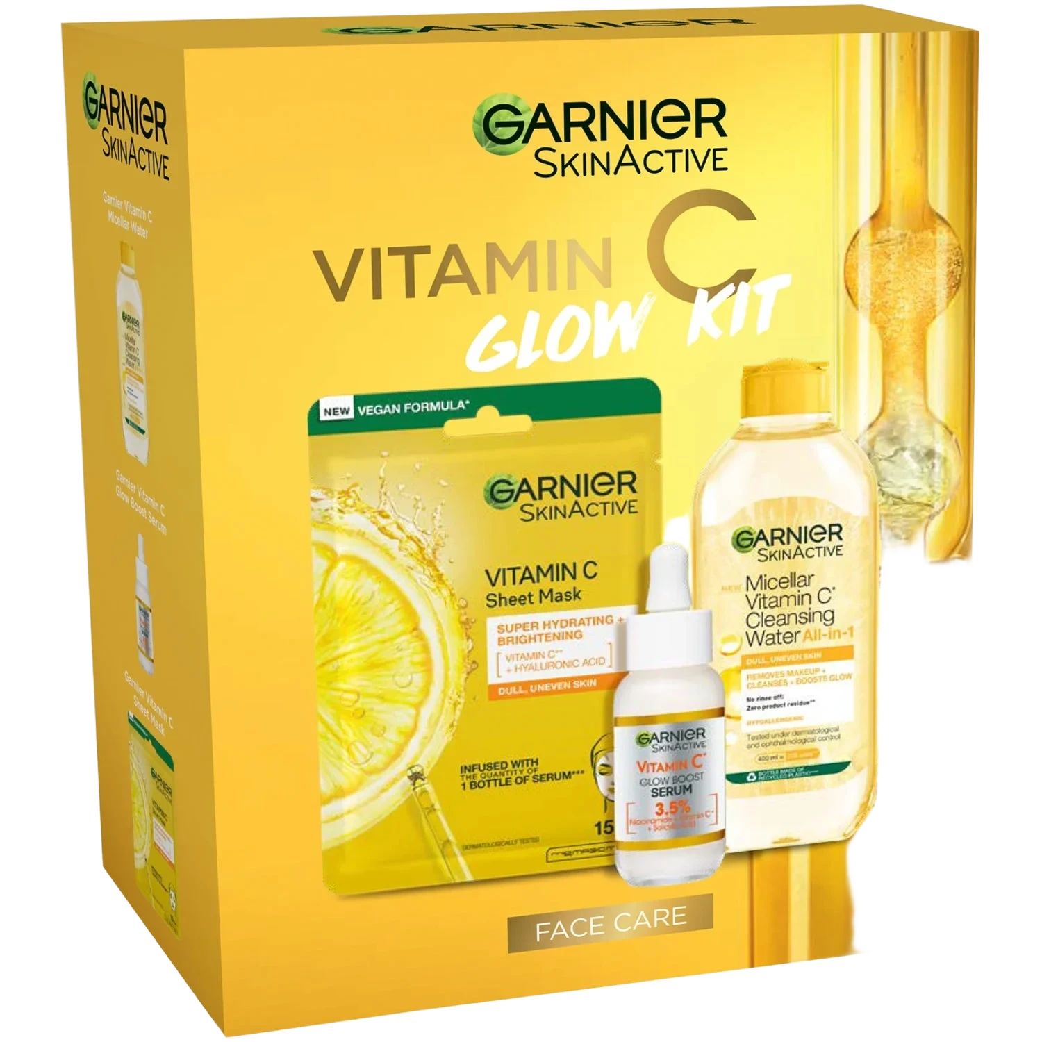 Garnier Skin Activ Vitamin C Glow Kit Gift Box