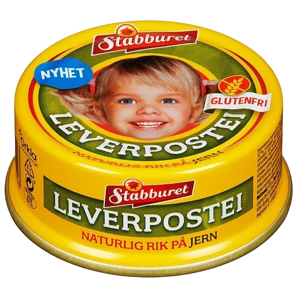 Leverpostei Glutenfri Mager 100g Stabburet