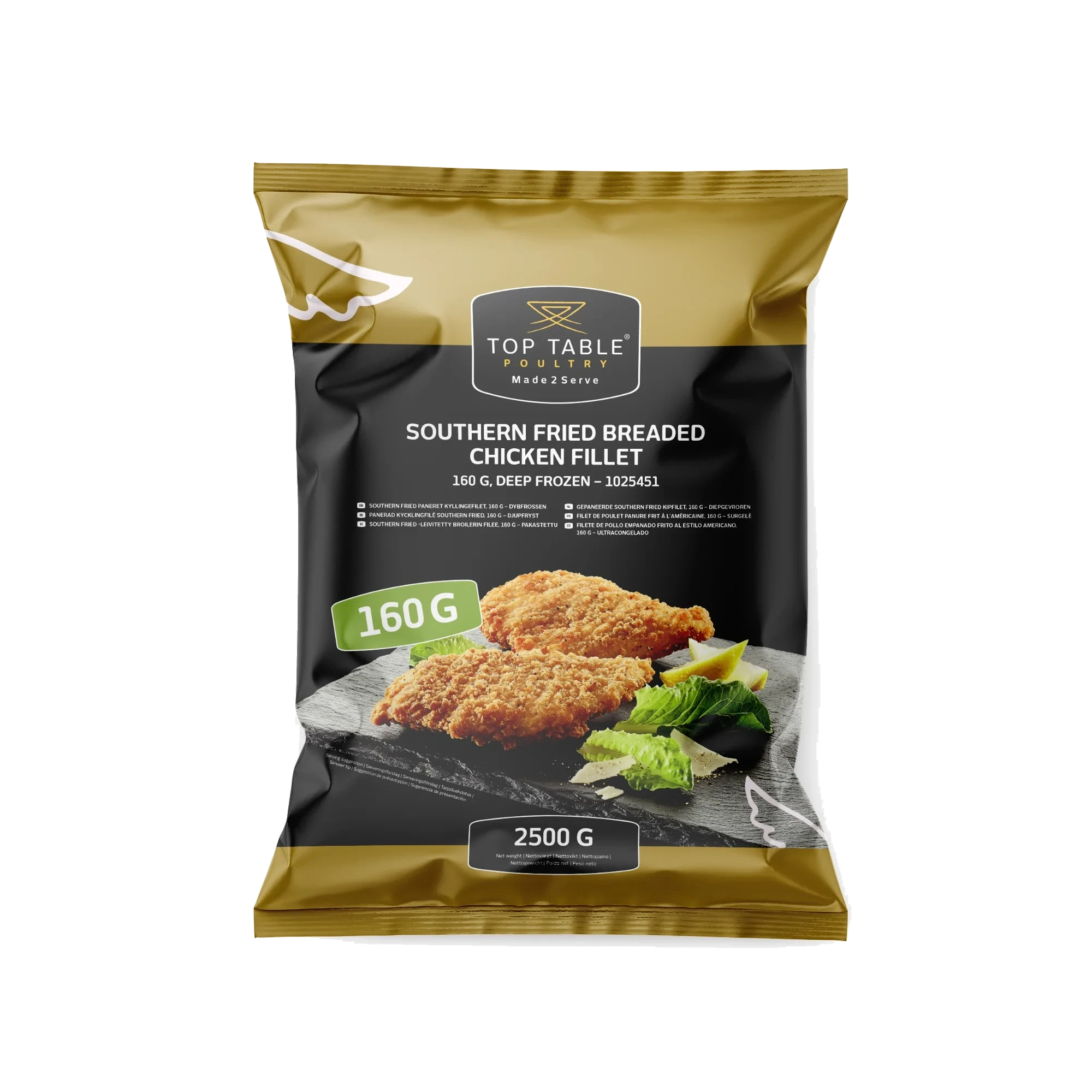 Panerad kycklingfilé southern fried