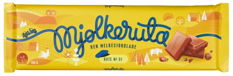 Melkesjokolade  190g