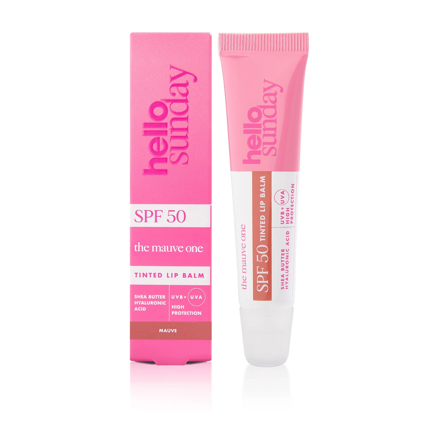 Hello Sunday The Rose One - Tinted Lip Balm SPF50 Mauve