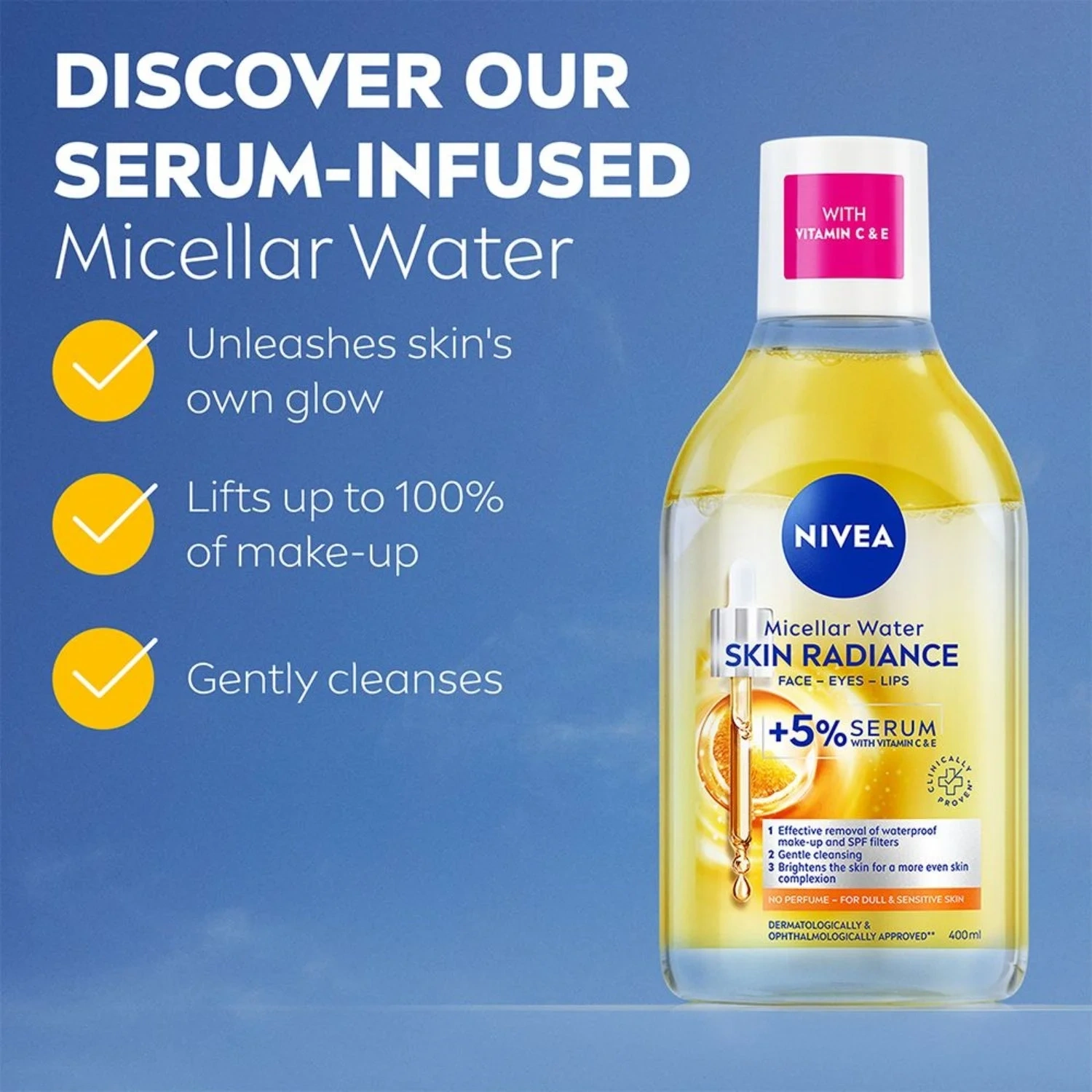 Micellärvatten Skin glow