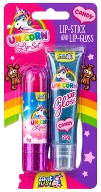 GODTESJUK AS Unicorn Lip Set