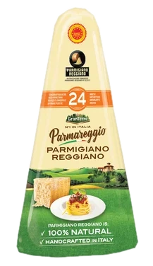 Parmigiano Reggiano Trekant 24mnd 200g Granterre