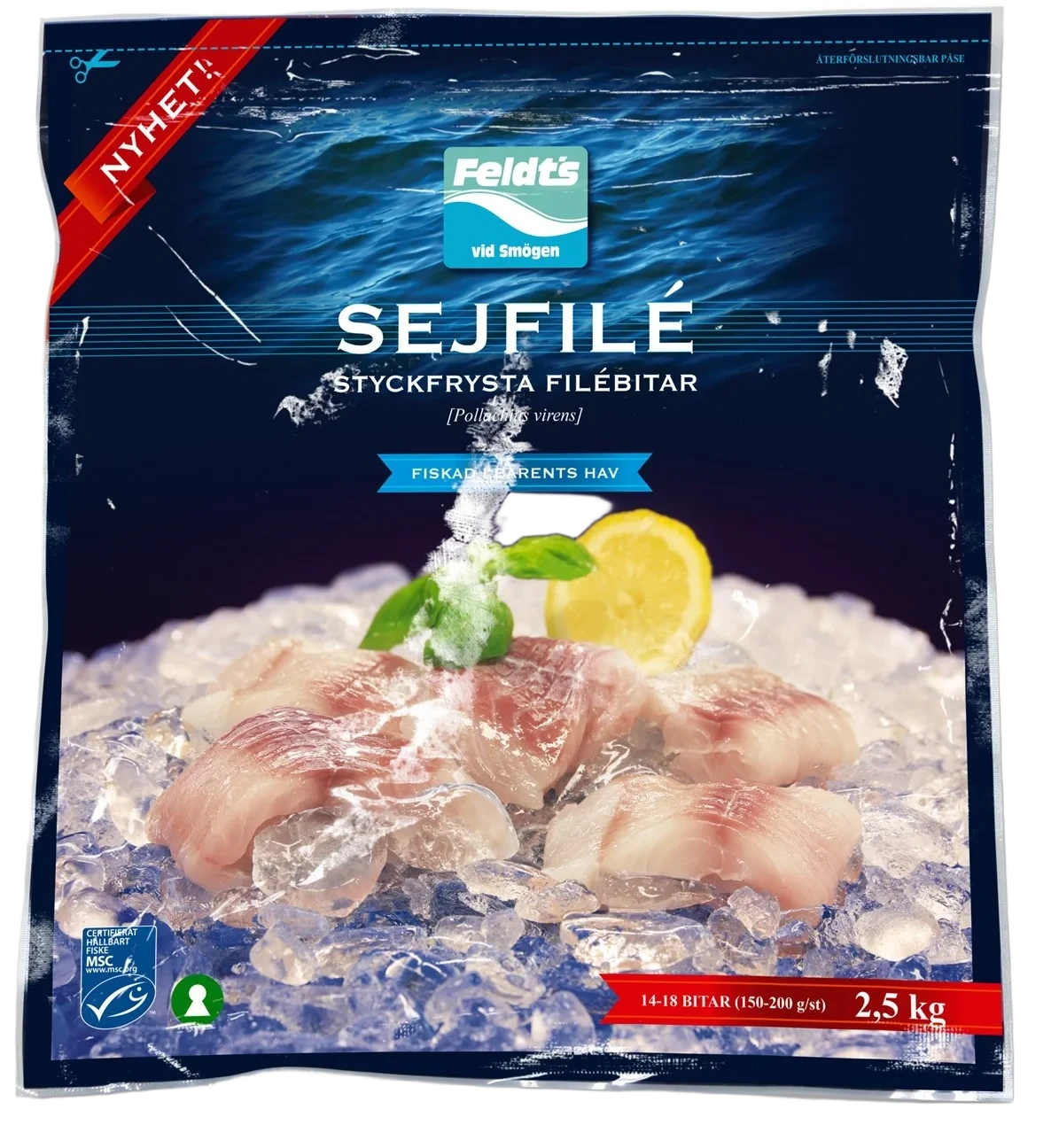 Sej, ryggfilé, MSC