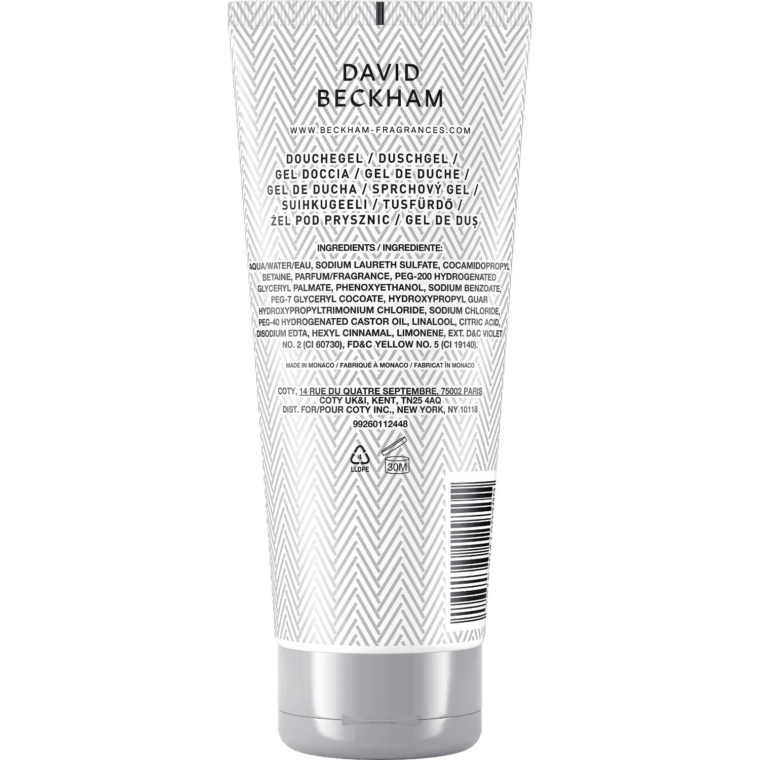 David Beckham Classic Homme Shower Gel