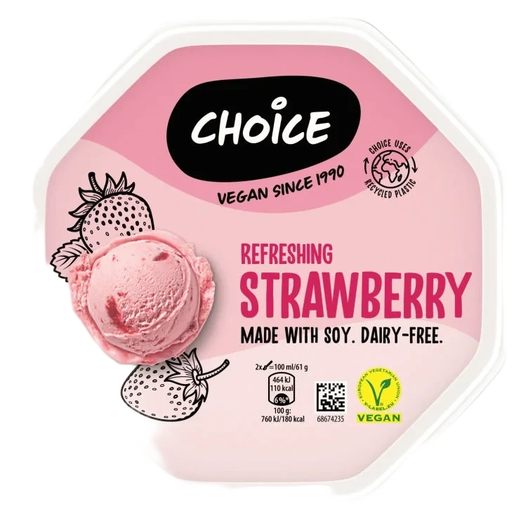 Choice Soyais Refreshing Jordbær 750ml