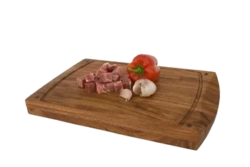 Grytbitar av fläsk