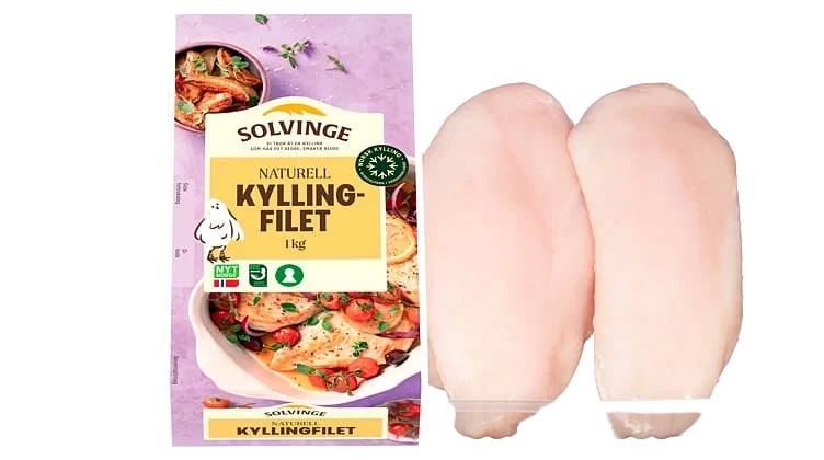 Kyllingfilet naturell 1000g