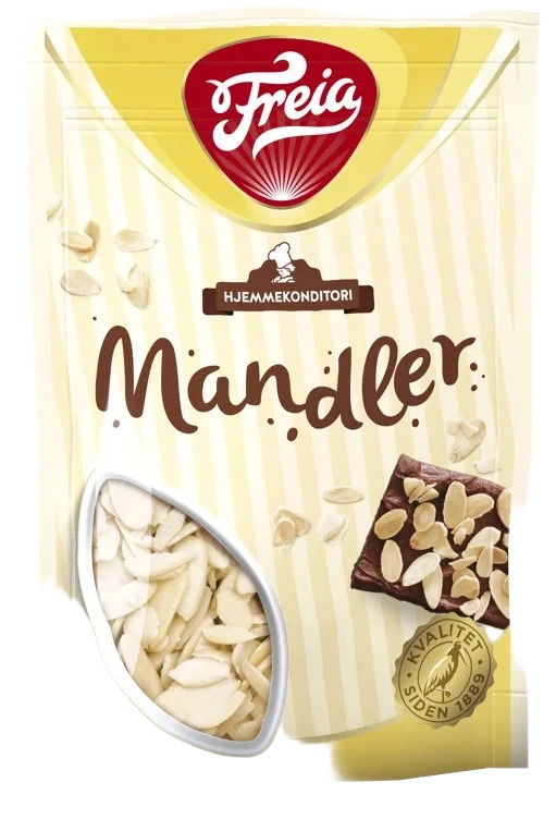 Mandler skivet 35g Freia