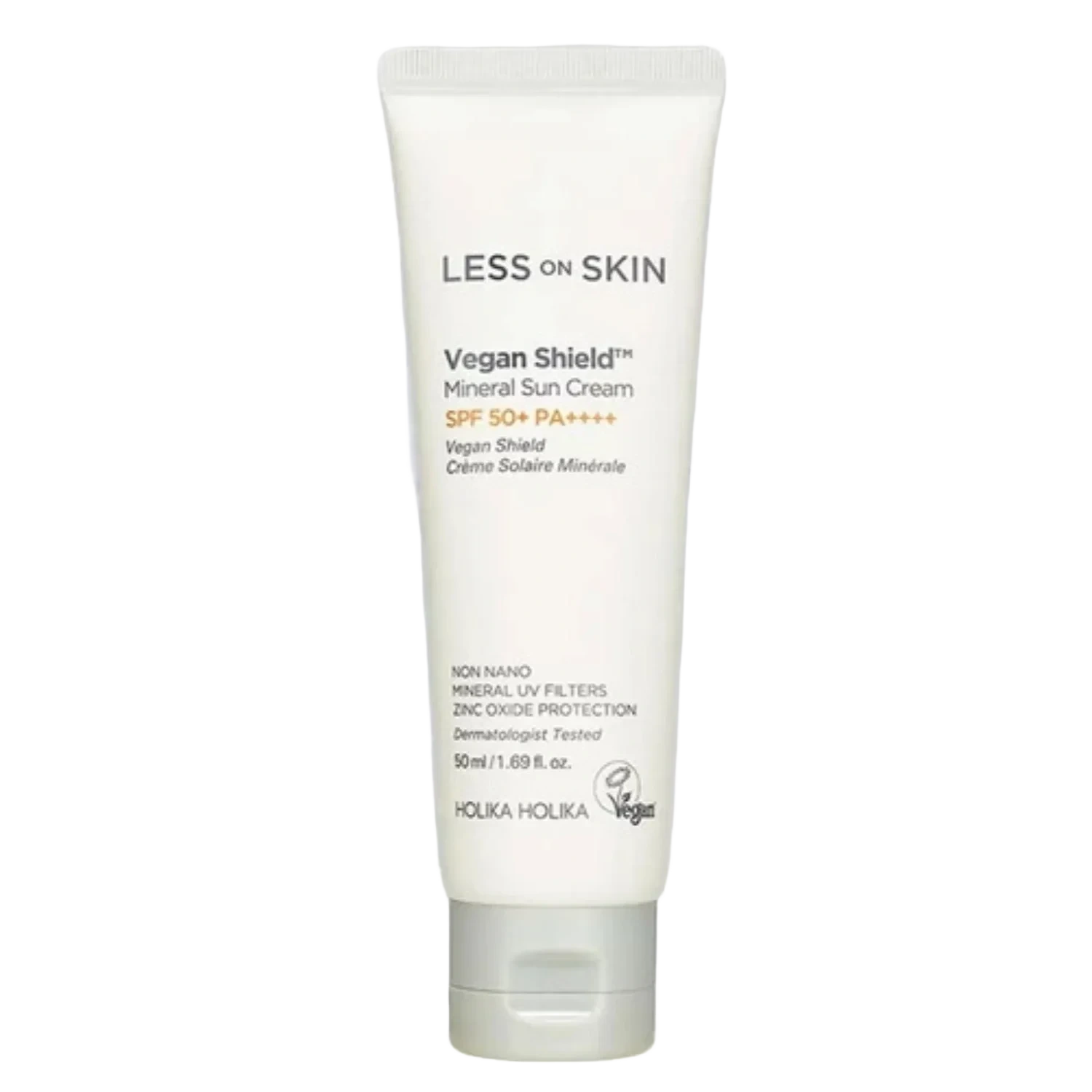 Holika Holika Less On Skin Vegan Shield Mineral Sun Cream SPF50+