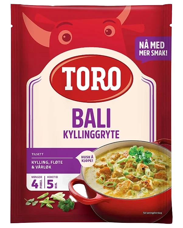 Bali Kyllinggryte 81g Toro