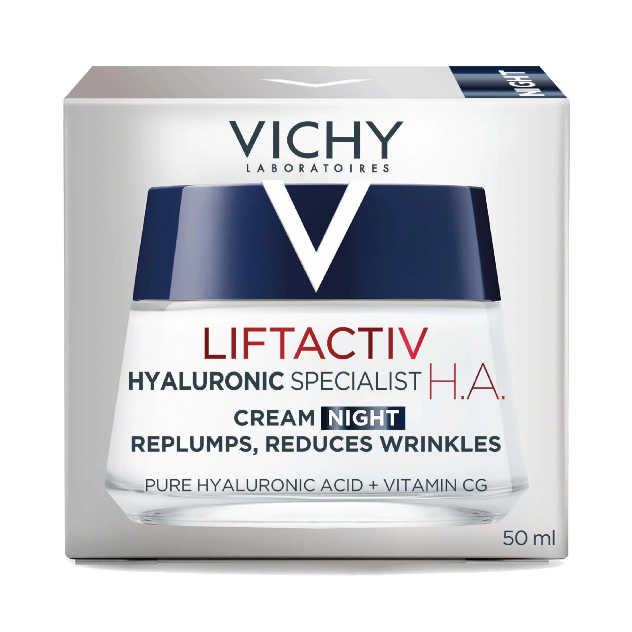 Vichy Liftactiv Hyaluron Specialist H.A. Night Cream, 50 ml